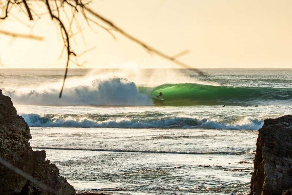 Padang Padang Surf Break Sunset